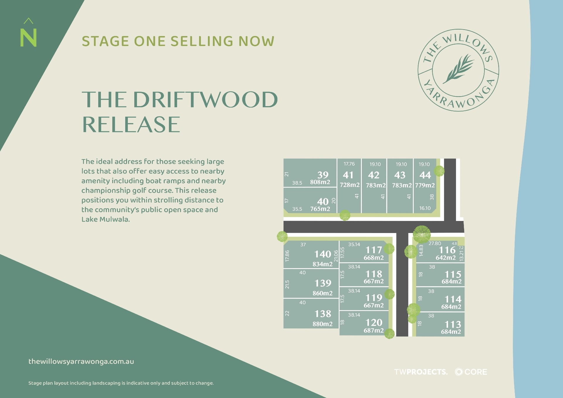 [Land for Sale] The Willows, Yarrawonga OpenLot
